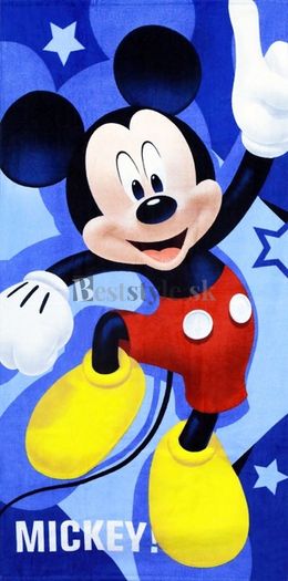 Mickey Mouse plážová osuška
